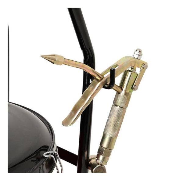 HYCO High Pressure Pnuematic Grease Gun with 50:1 Ratio, Air Operated Bucket, Hose, Swivel Gun and Stainless Steel Fuel Pump (40KG) - Image 2