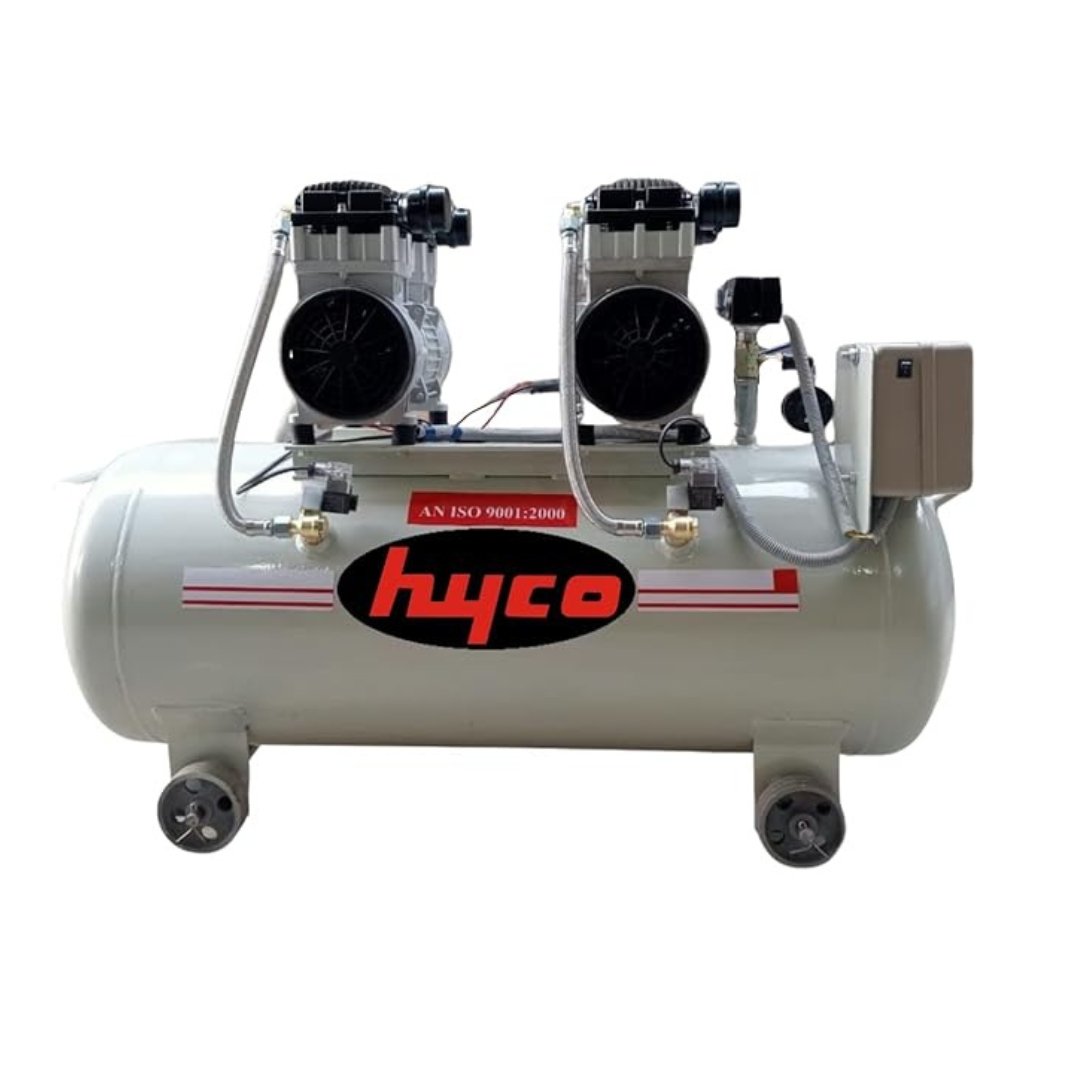 Hyco Oil Free Silent Air Compressor 4HP 160L with 100% Copper Winding