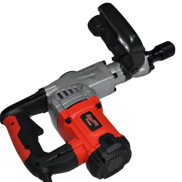 HYCO MAXTRA Heavy Duty Demolition Hammer, 2000W, 7kg, 1900 RPM, with Chisels and Case, 6 SCREW HEAD, TAIWAN MADE - Image 3