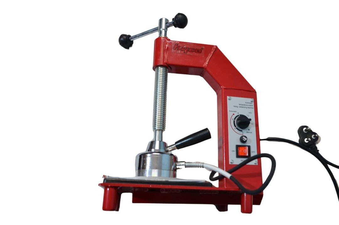 HYCO Tyre Tube Puncture Repair Machine, 1000 Watt, Professional Vulcaniser for Cars, Trucks and Buses, Red - Image 3