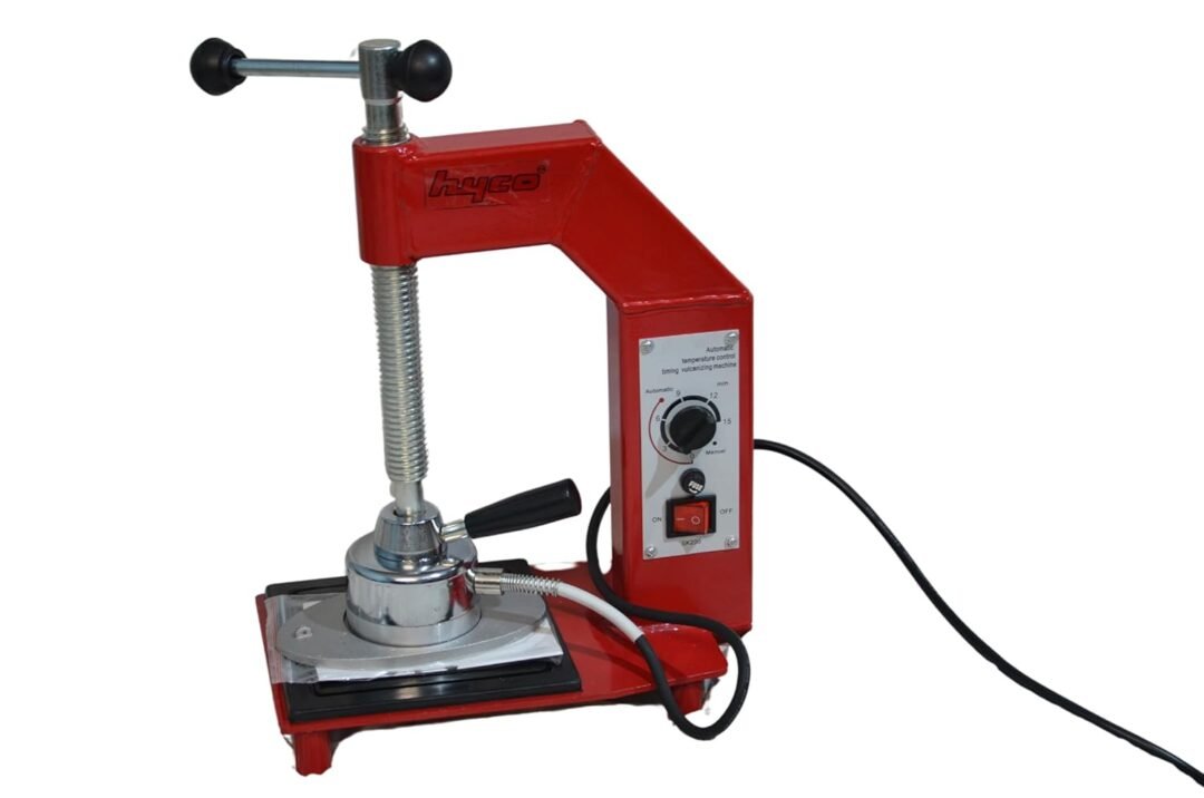 HYCO Tyre Tube Puncture Repair Machine, 1000 Watt, Professional Vulcaniser for Cars, Trucks and Buses, Red