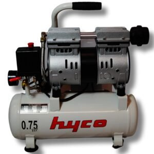 Hyco Oil Free Silent Air Compressor with 100% Copper Winding (0.75HP 9L)