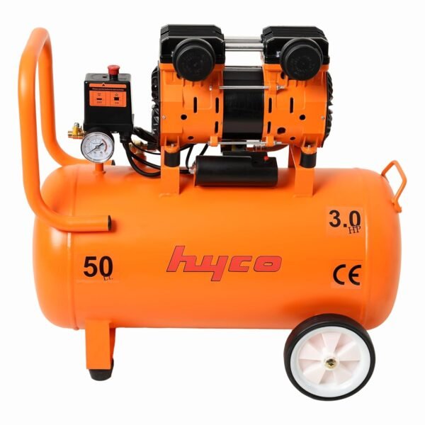 Hyco Oil Free Silent Air Compressor with 100% Copper Winding (OF-3HP-50L)
