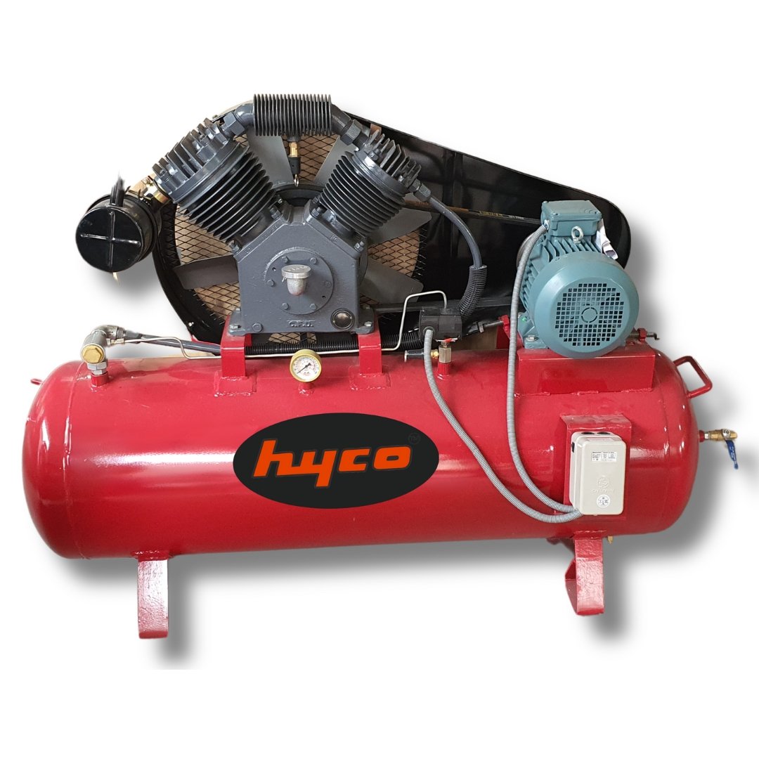 Hyco 160L Double Cylinder Double Stage Air Compressor With 2 HP Motor